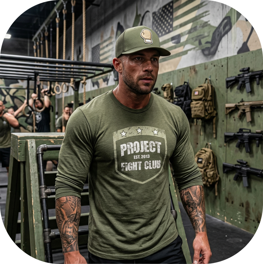 MILITARY GREEN LONG SLEEVE 3 - HONOR SOLDIERS & VETERANS