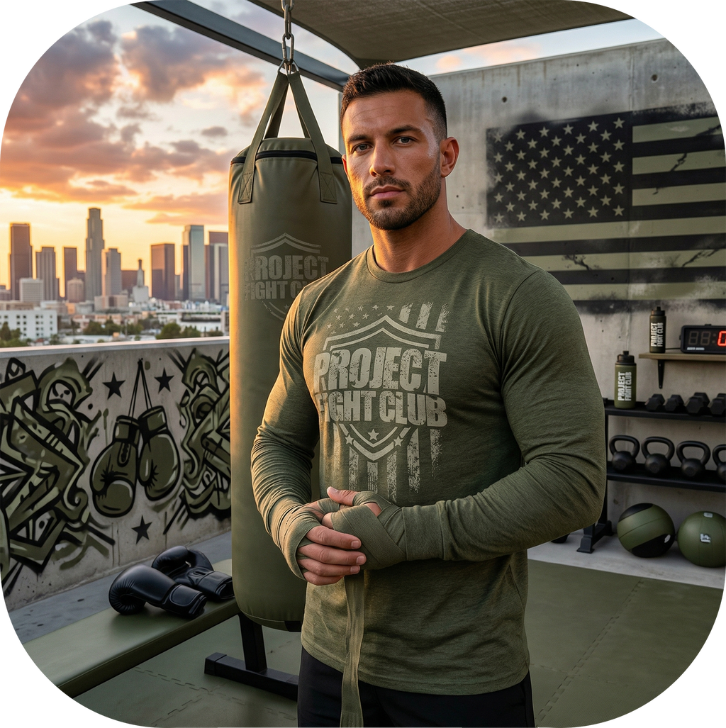MILITARY GREEN LONG SLEEVE 2 - HONOR SOLDIERS & VETERANS