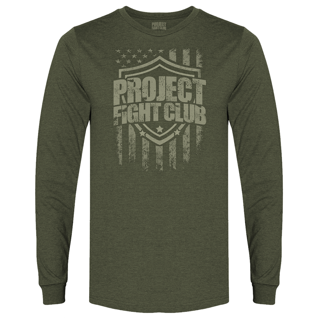 MILITARY GREEN LONG SLEEVE 2 - HONOR SOLDIERS & VETERANS