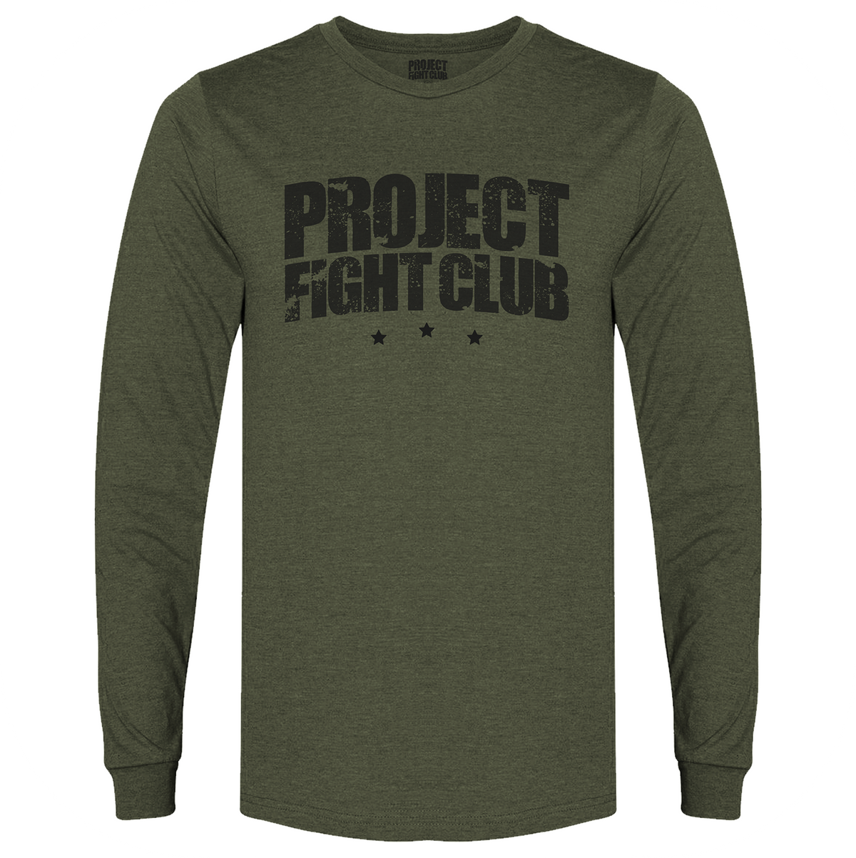 MILITARY GREEN LONG SLEEVE TEE - HONOR SOLDIERS & VETERANS