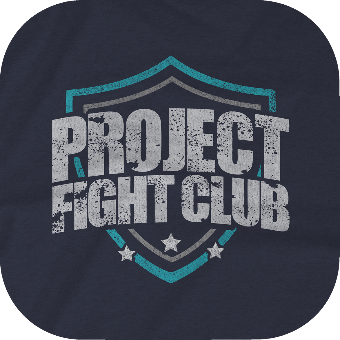 NAVY LONG SLEEVE TEE - FIGHT ADDICTION