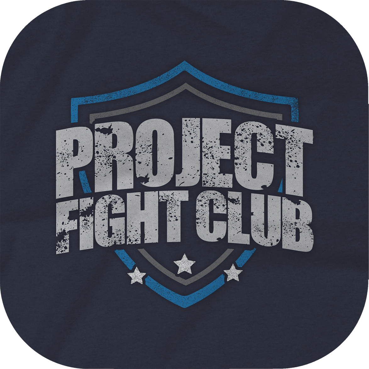 NAVY LONG SLEEVE TEE - SUPPORT POLICE