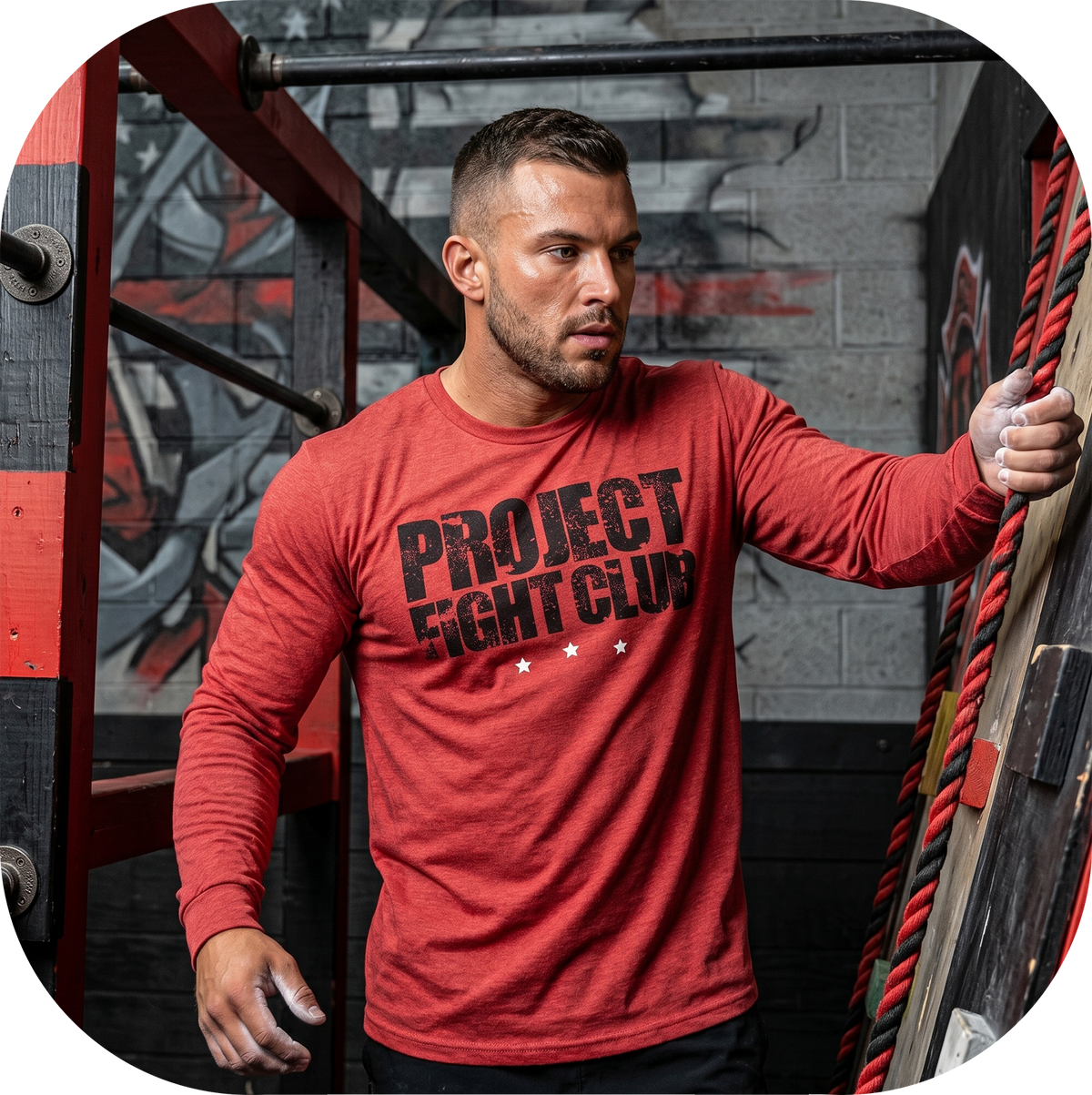 RED LONG SLEEVE TEE - HONOR FIREFIGHTERS & EMTs