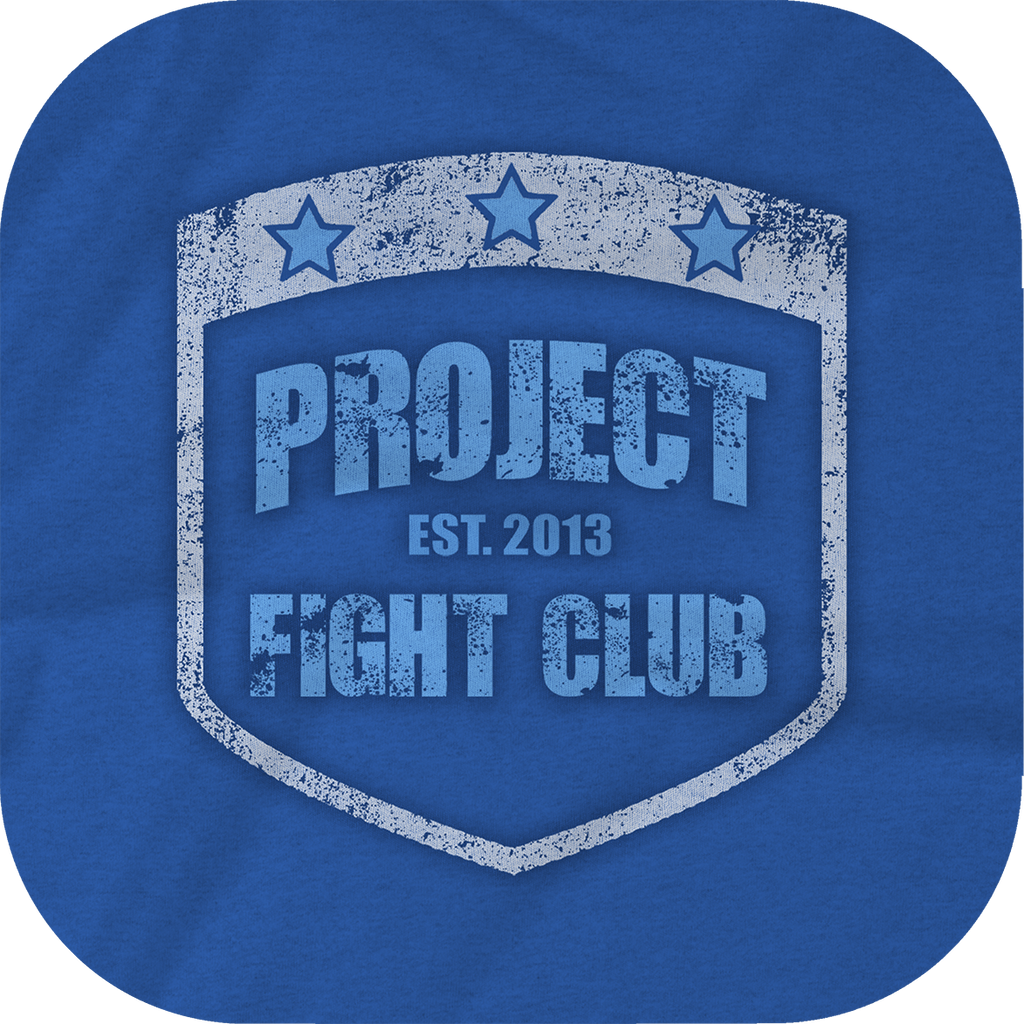 ROYAL BLUE LONG SLEEVE TEE - SUPPORT POLICE