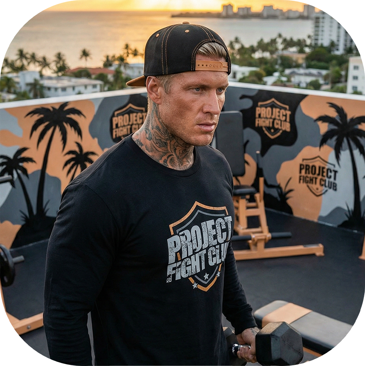 MENS BLACK LONG SLEEVE TEE #2 - PROTECT ANIMALS & WILDLIFE
