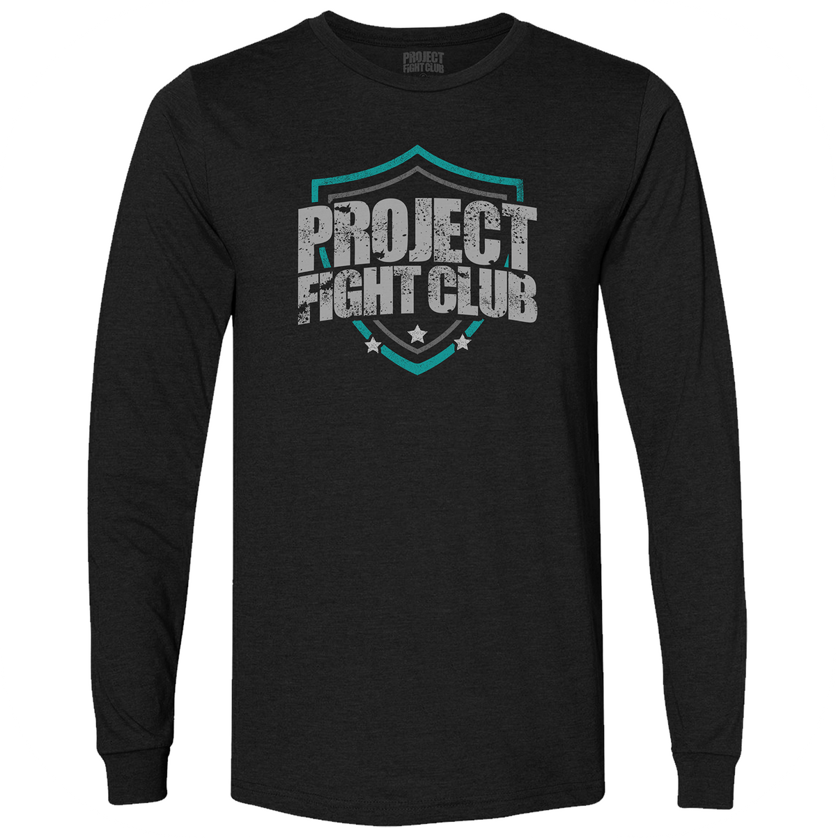 MENS BLACK LONG SLEEVE TEE #2 - FIGHT ADDICTION