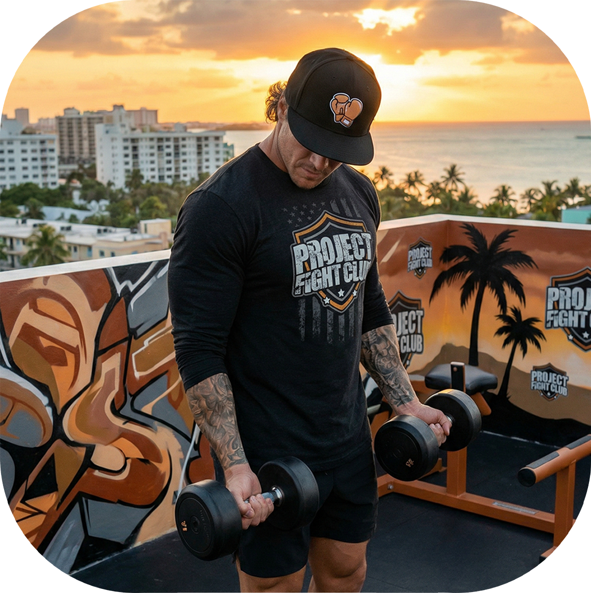 MENS BLACK LONG SLEEVE TEE #3 - PROTECT ANIMALS & WILDLIFE
