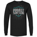 MENS BLACK LONG SLEEVE TEE #3 - FIGHT ADDICTION