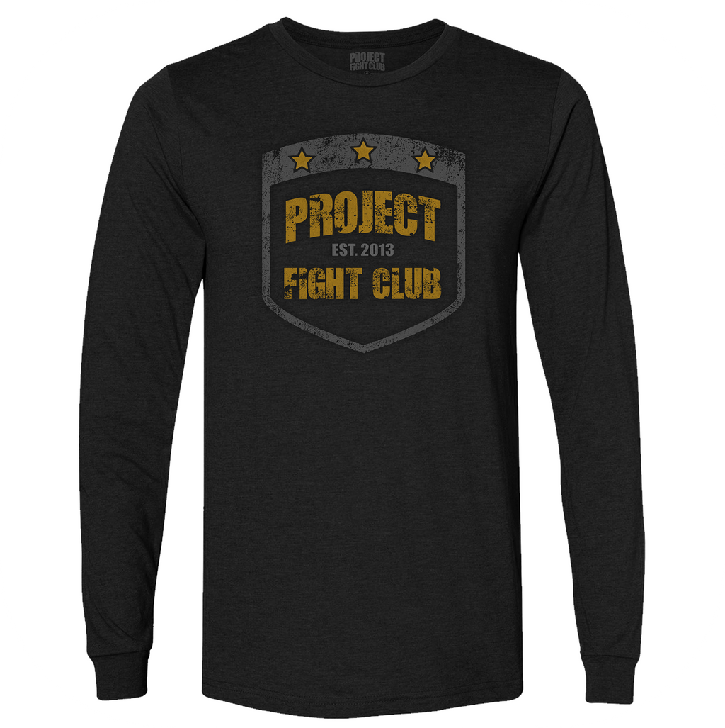 MENS BLACK LONG SLEEVE TEE #4 - PROTECT ANIMALS & WILDLIFE