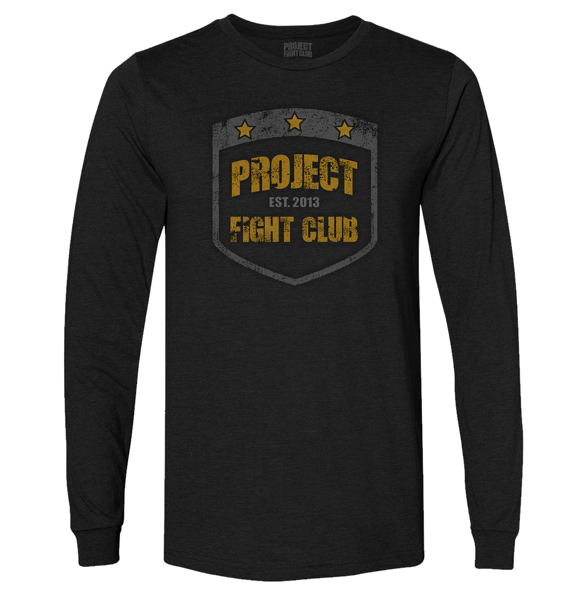 MENS BLACK LONG SLEEVE TEE #4 - PROTECT ANIMALS & WILDLIFE