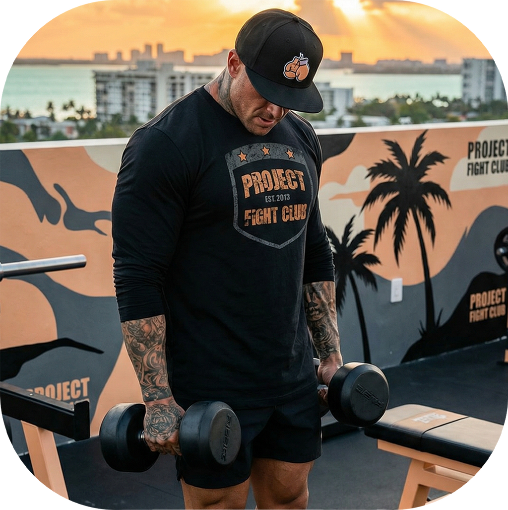 MENS BLACK LONG SLEEVE TEE #4 - PROTECT ANIMALS & WILDLIFE