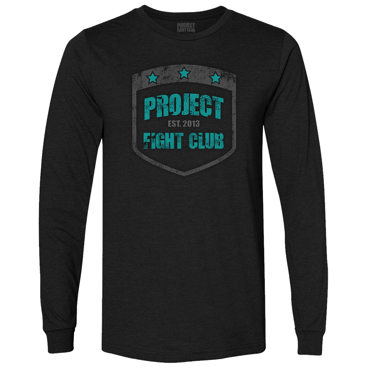 MENS BLACK LONG SLEEVE TEE #4 - FIGHT ADDICTION