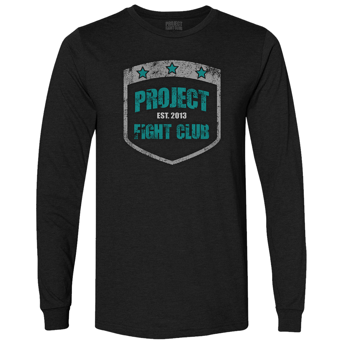 MENS BLACK LONG SLEEVE TEE #5 - FIGHT ADDICTION