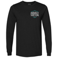 MENS BLACK LONG SLEEVE TEE #6 - FIGHT ADDICTION