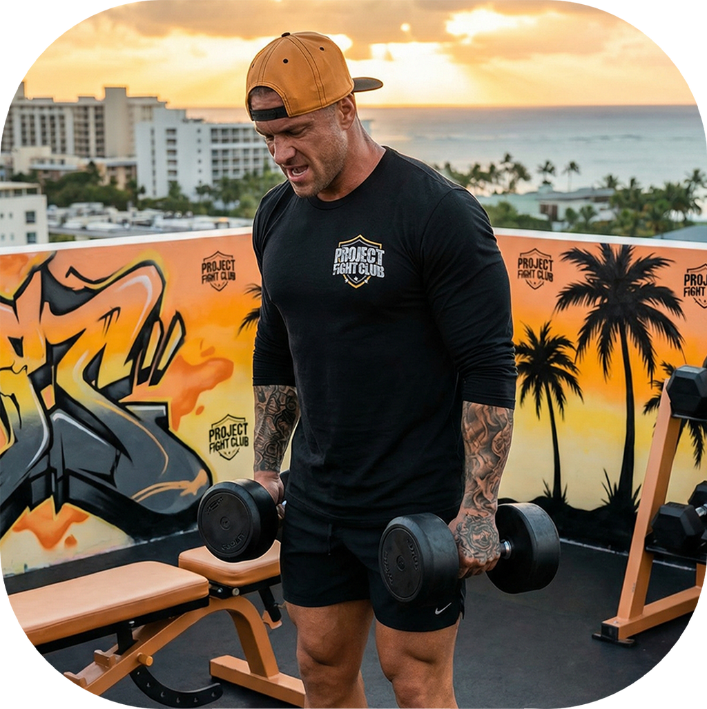MENS BLACK LONG SLEEVE TEE #6 - PROTECT ANIMALS & WILDLIFE
