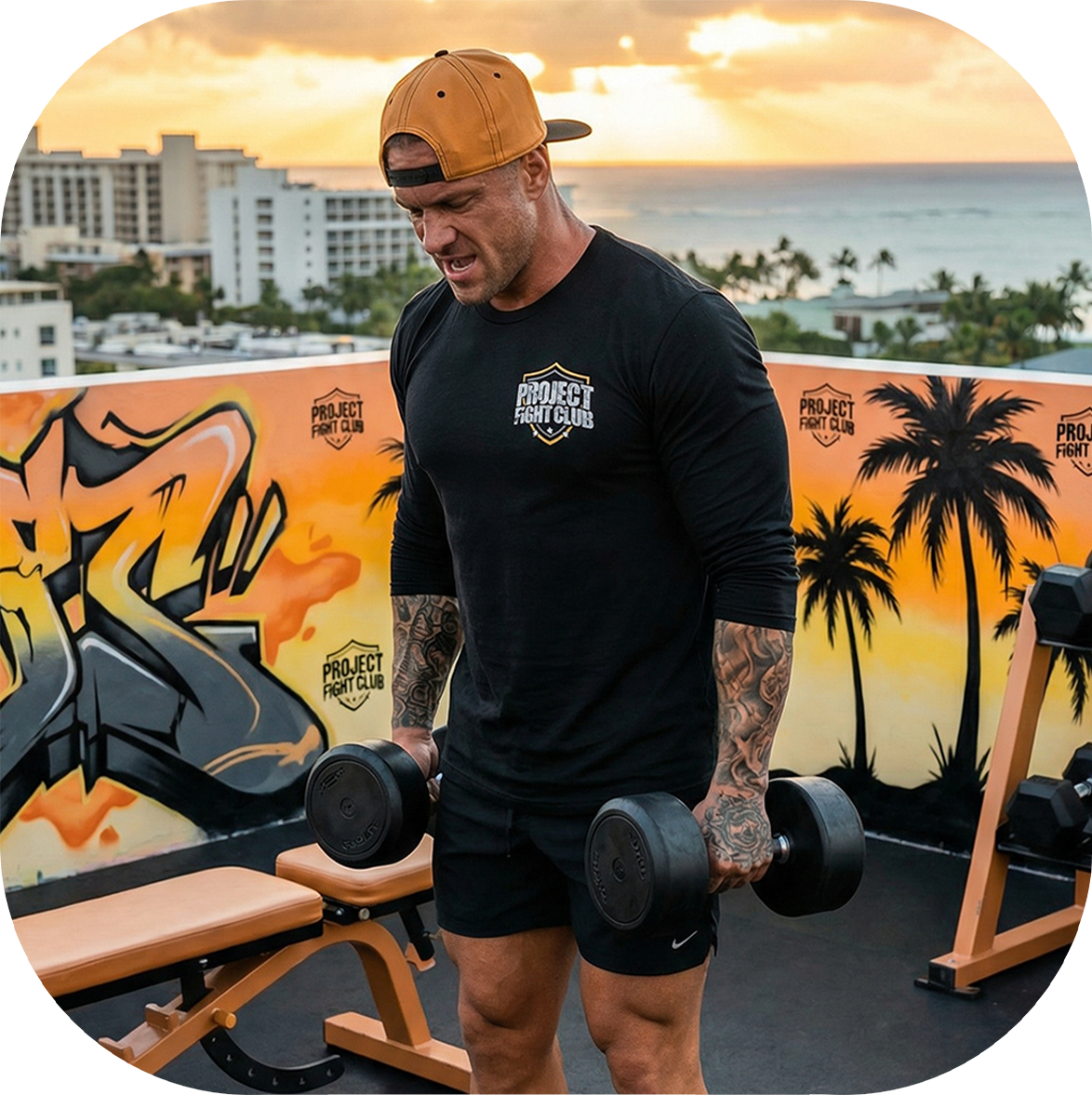 MENS BLACK LONG SLEEVE TEE #6 - PROTECT ANIMALS & WILDLIFE