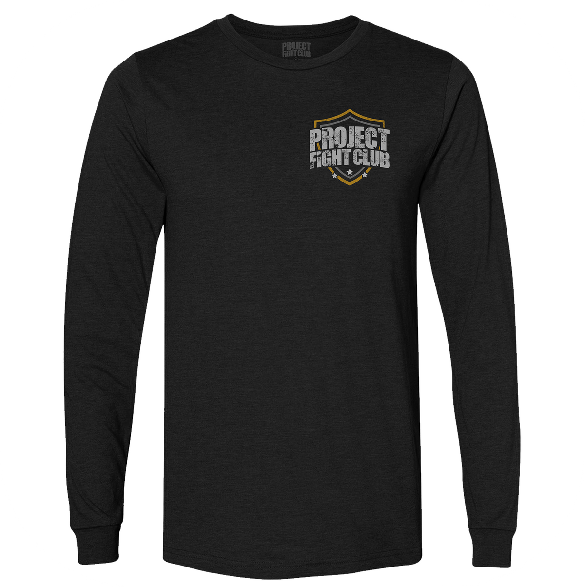 MENS BLACK LONG SLEEVE TEE #6 - PROTECT ANIMALS & WILDLIFE