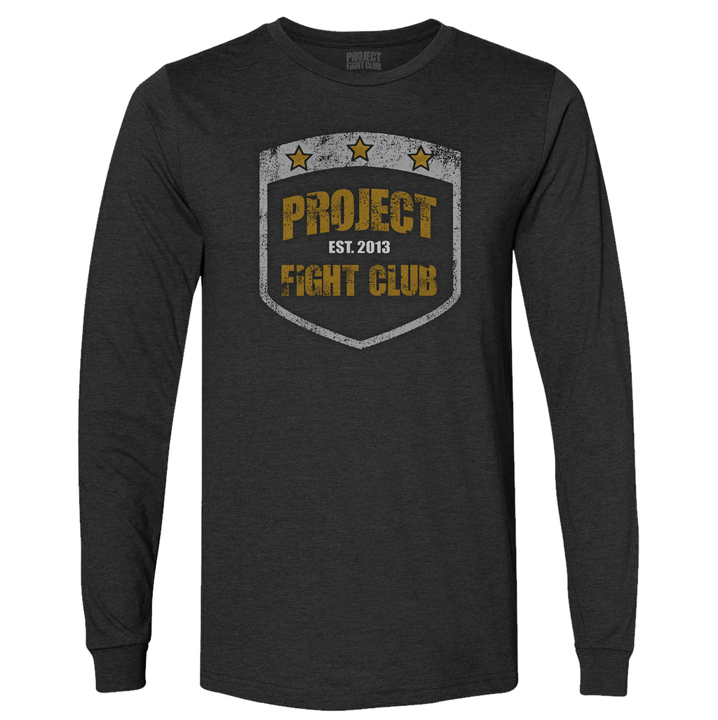 MENS BLACK LONG SLEEVE TEE #5 - PROTECT ANIMALS & WILDLIFE