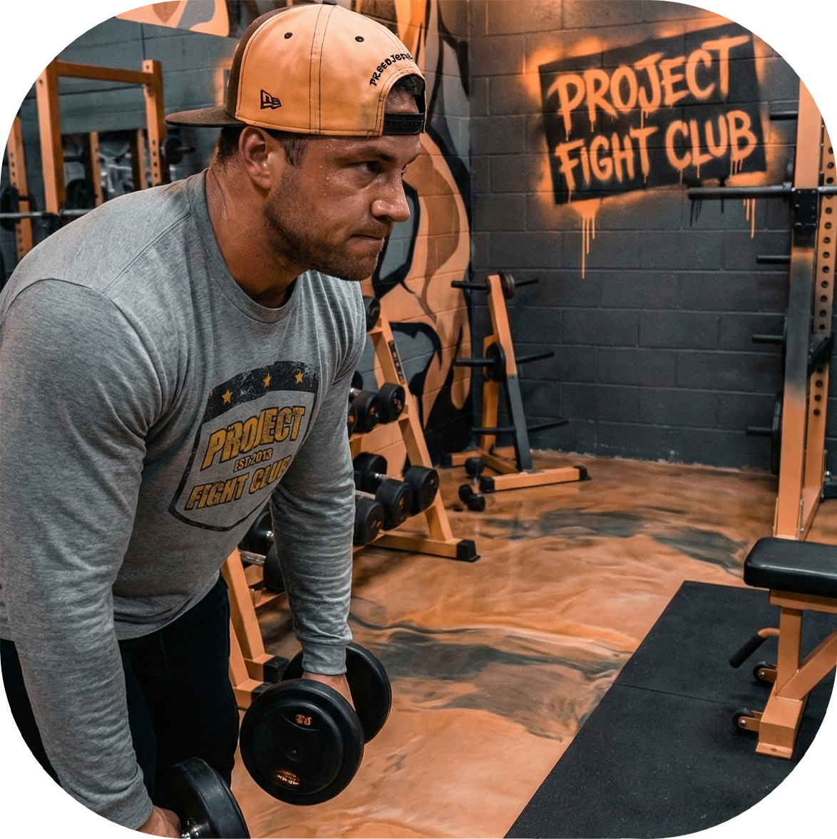 MENS GREY LONG SLEEVE TEE - PROTECT ANIMALS & WILDLIFE