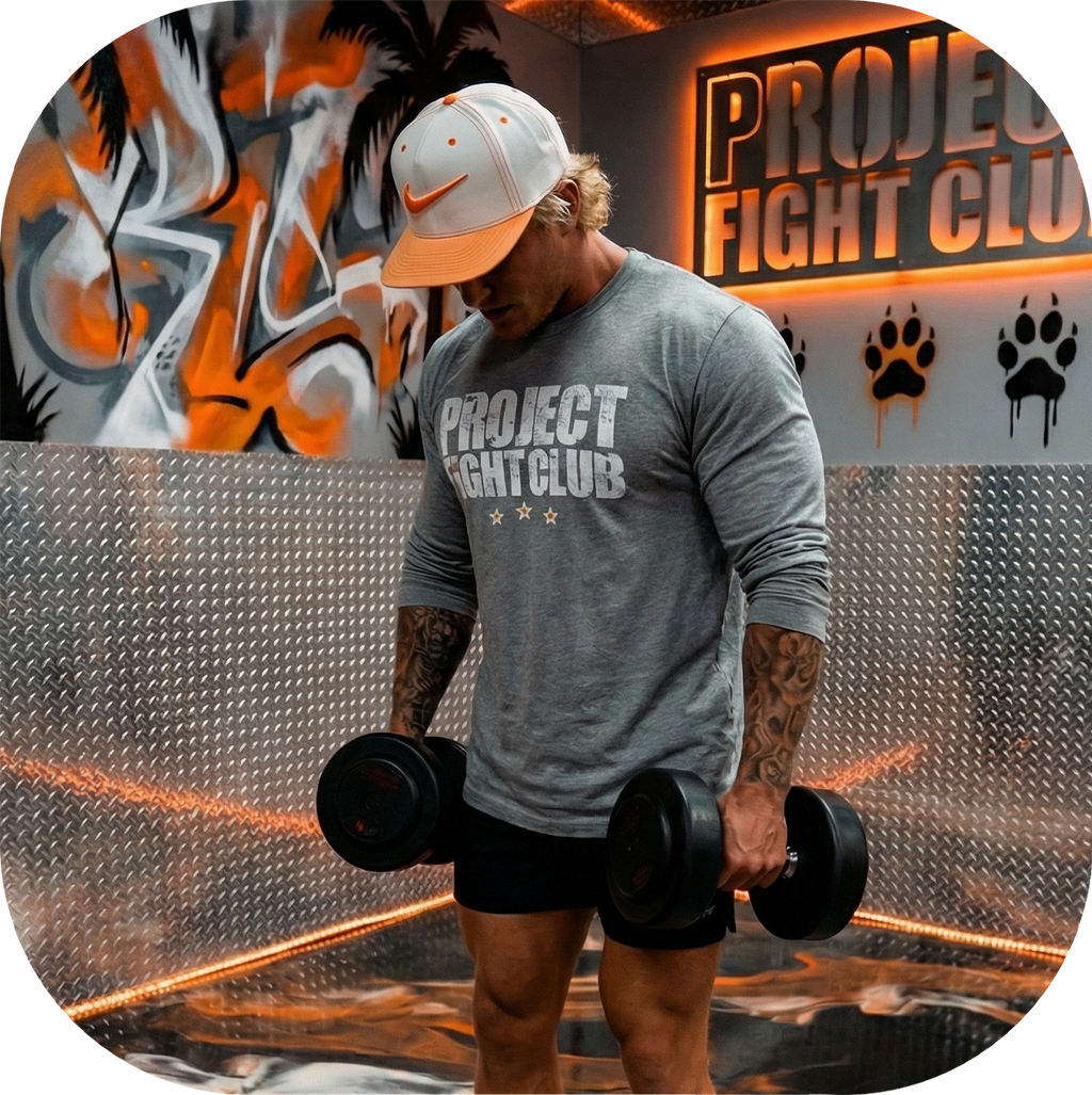 MENS GREY LONG SLEEVE #2 - PROTECT ANIMALS & WILDLIFE
