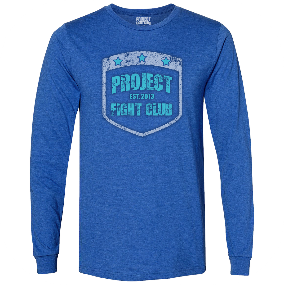 ROYAL BLUE LONG SLEEVE TEE - FIGHT ADDICTION