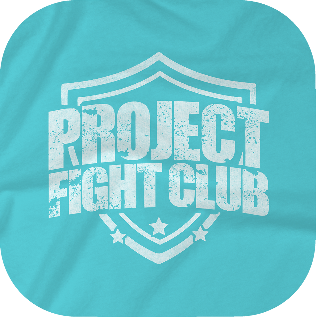 TEAL LONG SLEEVE TEE - FIGHT ADDICTION