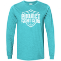TEAL LONG SLEEVE TEE - FIGHT ADDICTION