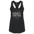 WOMENS BLACK RACERBACK TANK 2 - HONOR SOLDIERS & VETERANS