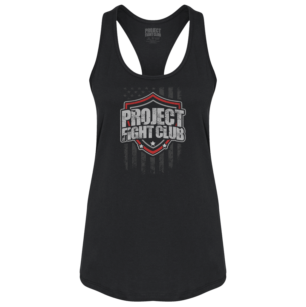BLACK RACERBACK TANK 2 - HONOR FIREFIGHTERS & EMTs