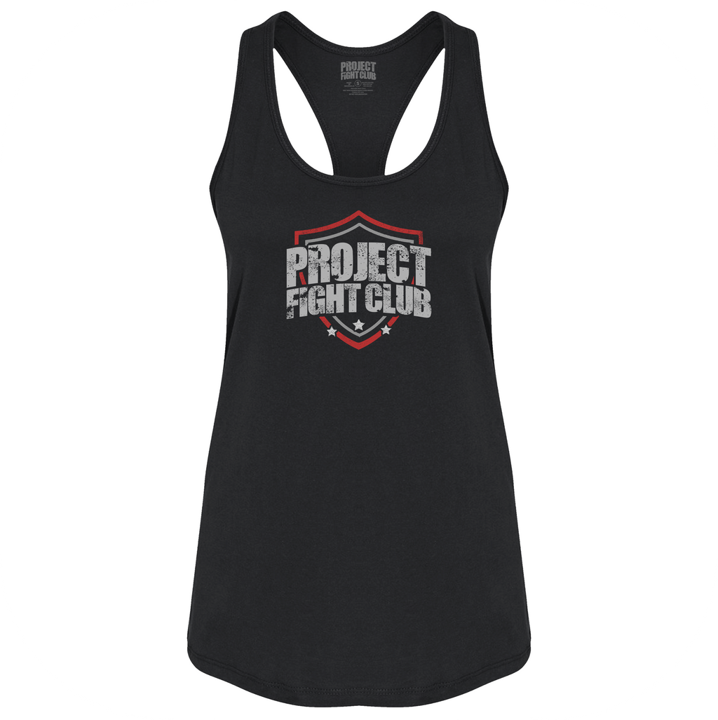 BLACK RACERBACK TANK - HONOR FIREFIGHTERS & EMTs