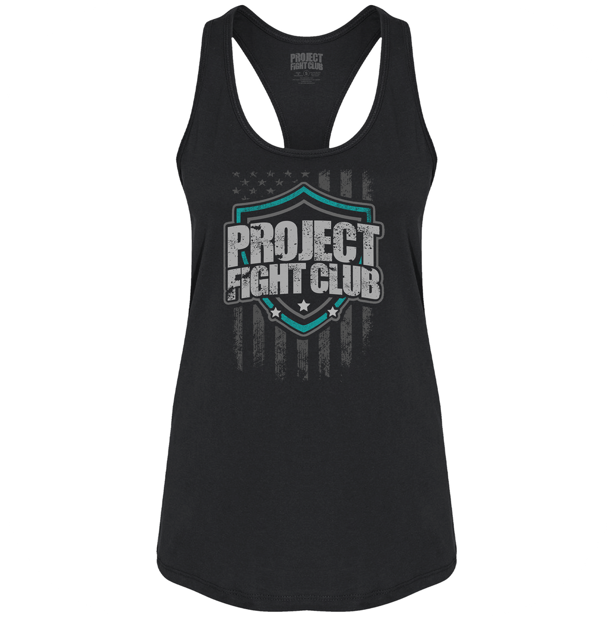 WOMENS BLACK RACERBACK TANK #2 - FIGHT ADDICTION