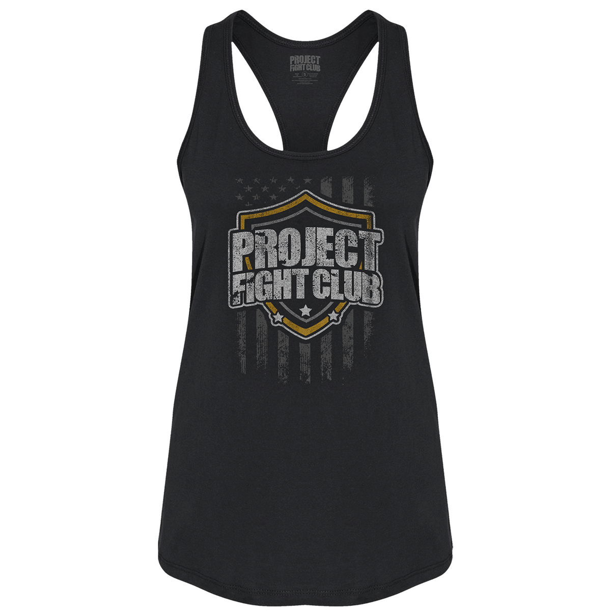 WOMENS BLACK RACERBACK TANK #2 - PROTECT ANIMALS & WILDLIFE