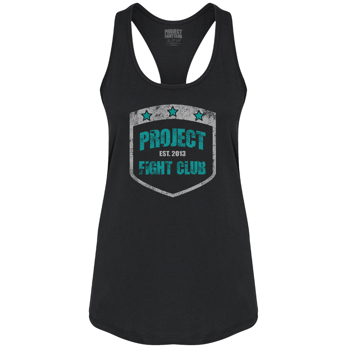 WOMENS BLACK RACERBACK TANK #3 - FIGHT ADDICTION