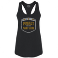 WOMENS BLACK RACERBACK TANK #3 - PROTECT ANIMALS & WILDLIFE