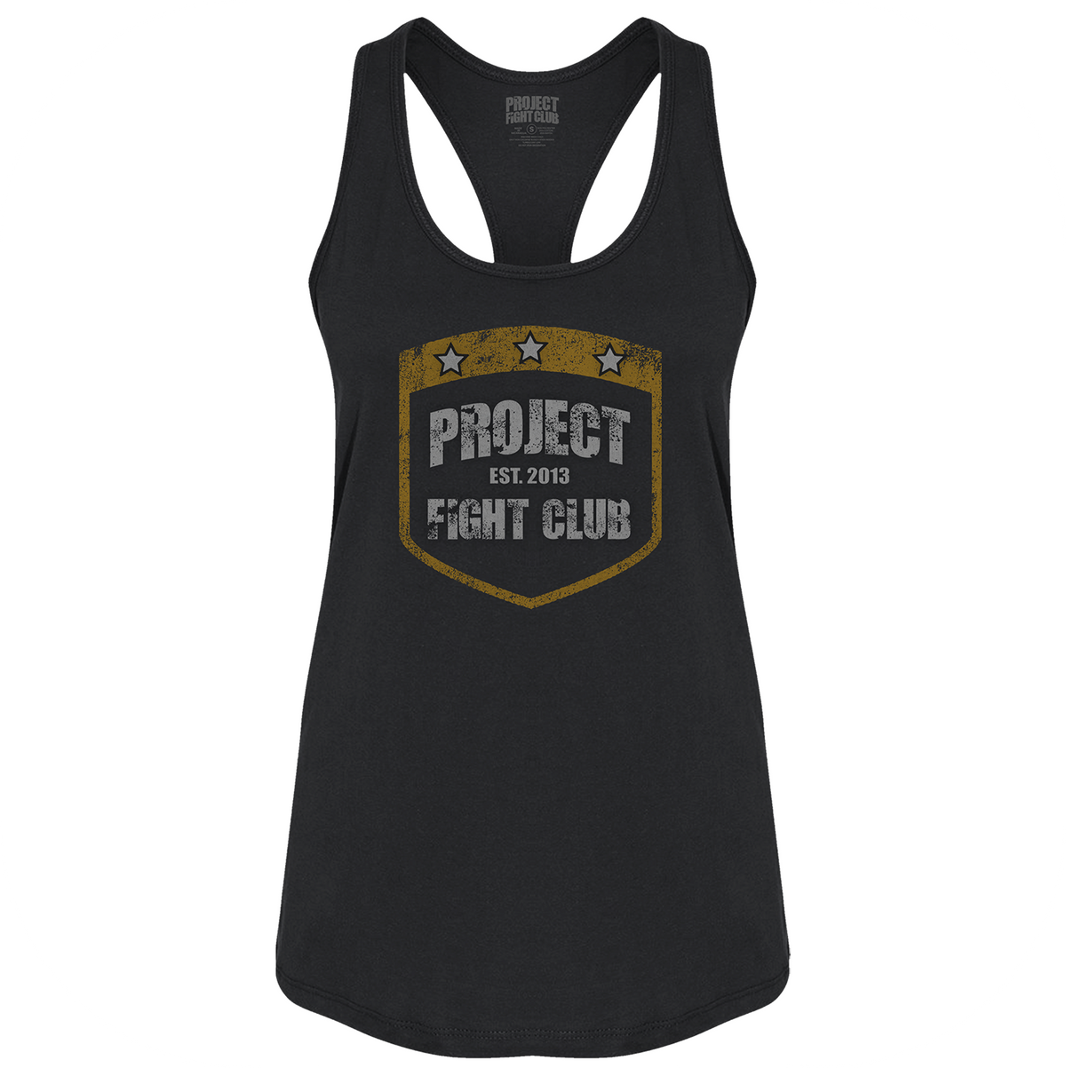 WOMENS BLACK RACERBACK TANK #4 - PROTECT ANIMALS & WILDLIFE