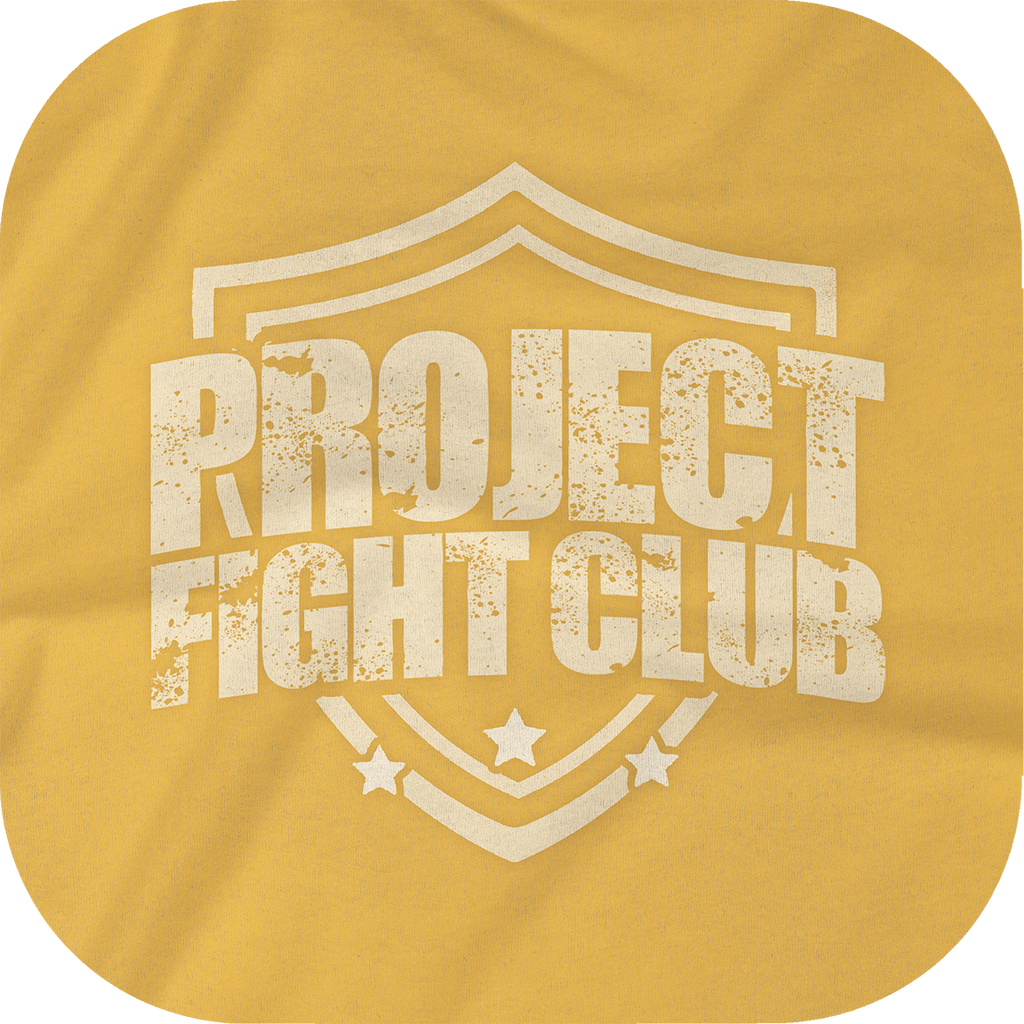 GOLD CROPPED RACERBACK TANK - PROTECT ANIMALS & WILDLIFE
