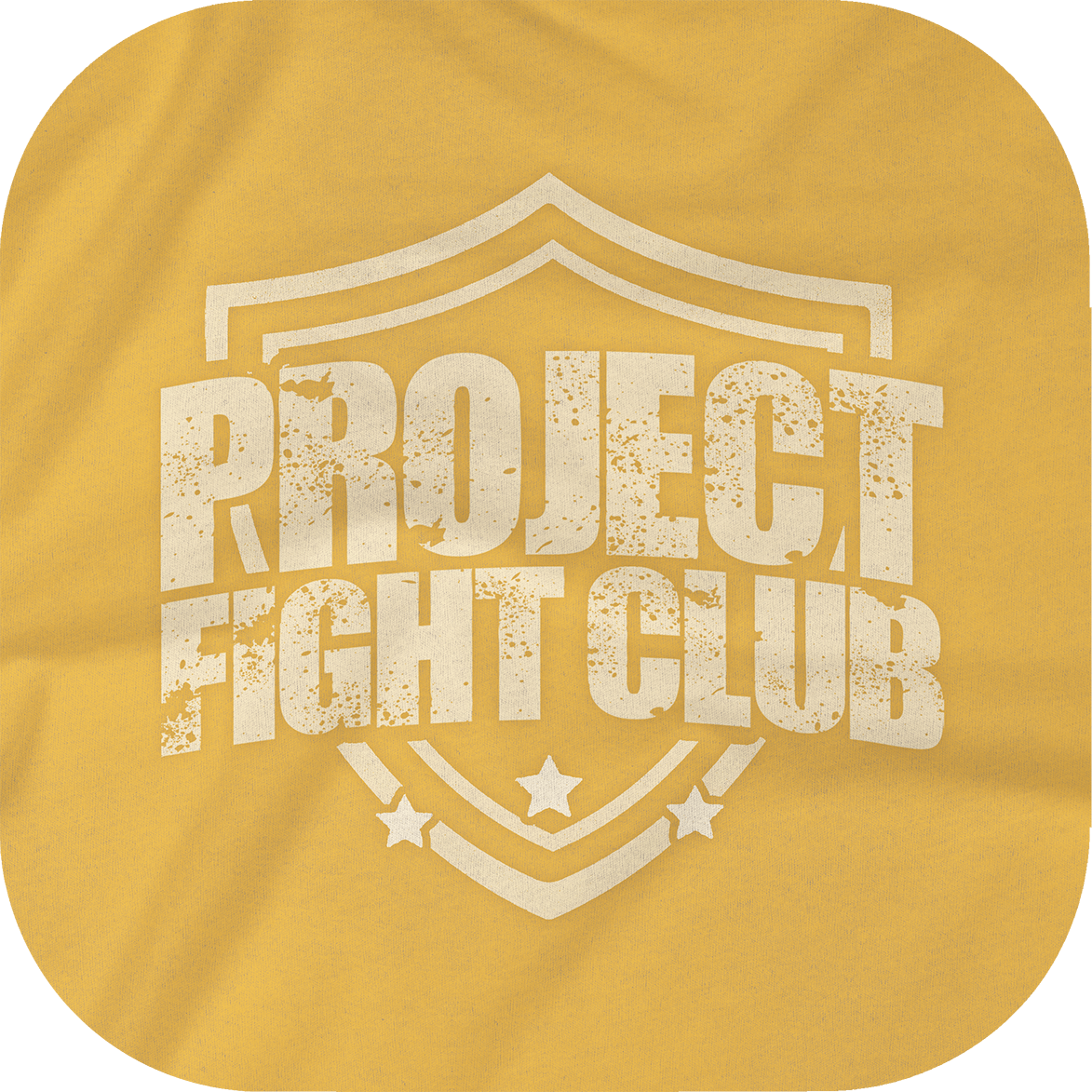 GOLD CROPPED RACERBACK TANK - PROTECT ANIMALS & WILDLIFE