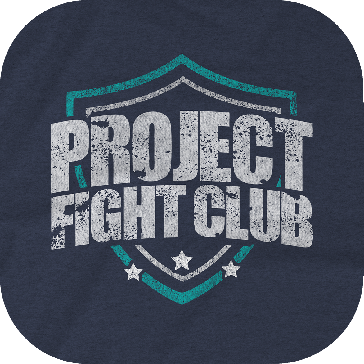 WOMENS NAVY CROPPED RACERBACK TANK - FIGHT ADDICTION