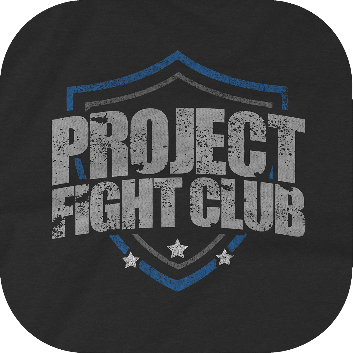 DARK GREY CROPPED HOODIE - SUPPORT POLICE