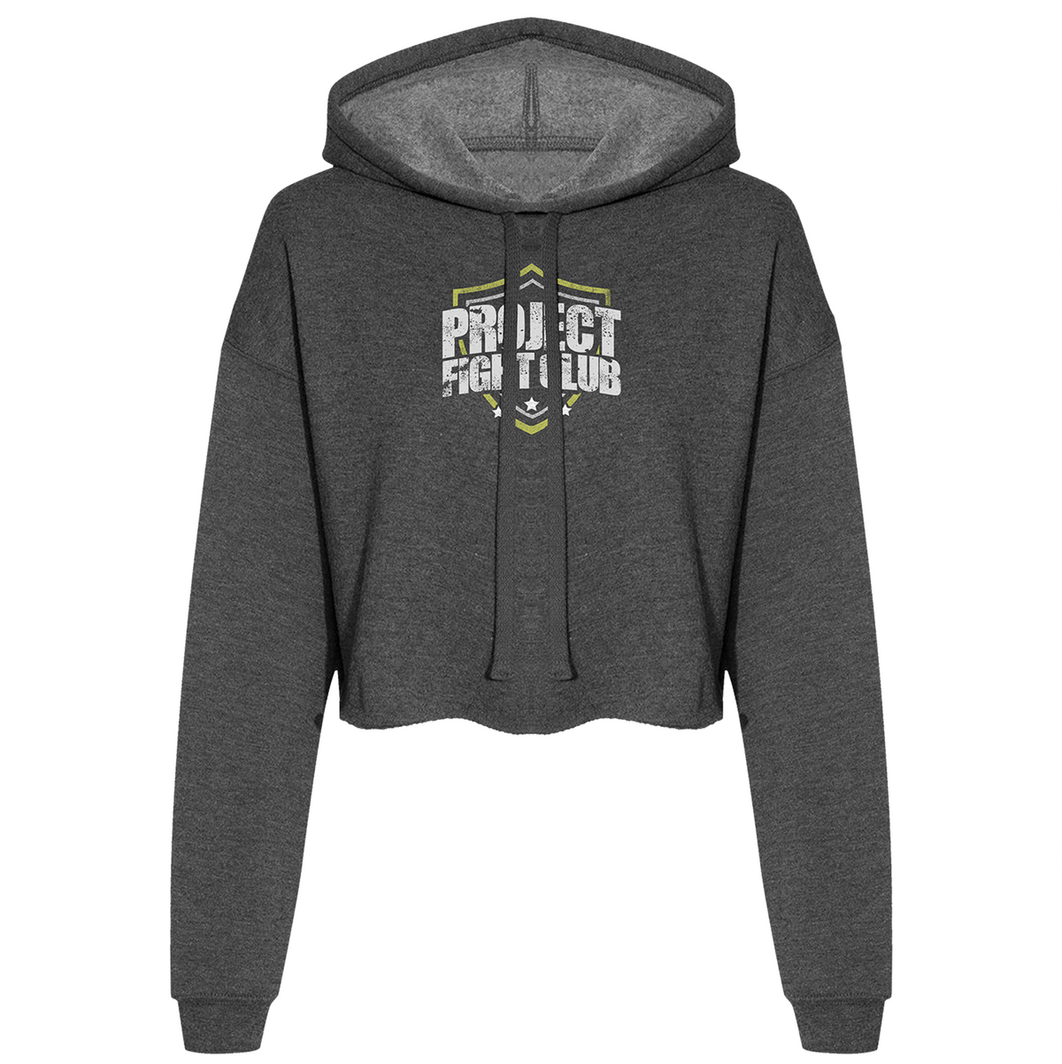 DARK GREY CROPPED HOODIE - SPREAD CHRISTIANITY