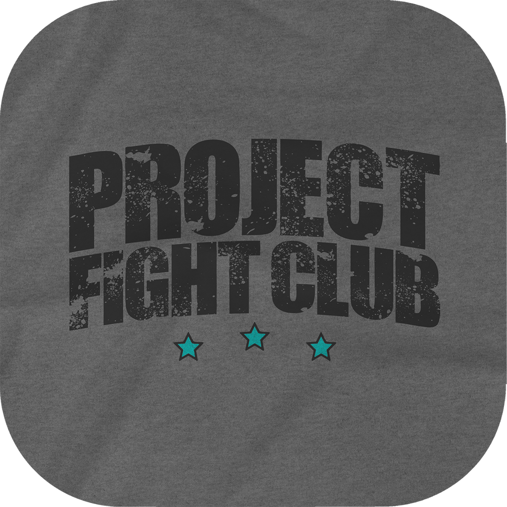 WOMENS DEEP HEATHER CROPPED HOODIE - FIGHT ADDICTION