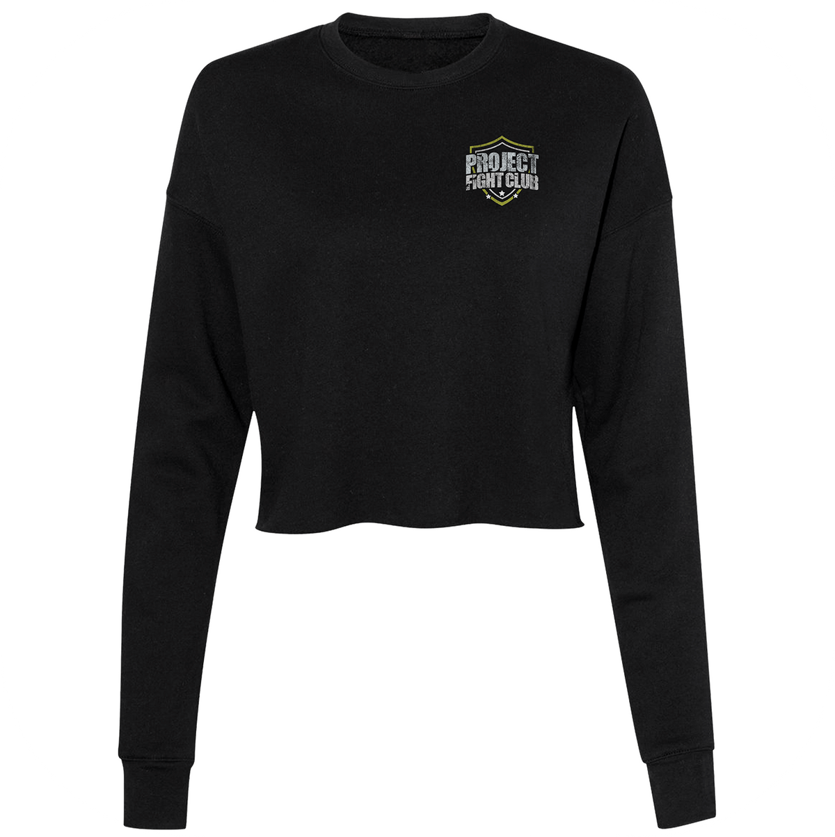 BLACK CROPPED SWEATSHIRT - SPREAD CHRISTIANITY