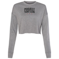 GREY CROPPED SWEATSHIRT - HONOR FIREFIGHTERS & EMTs