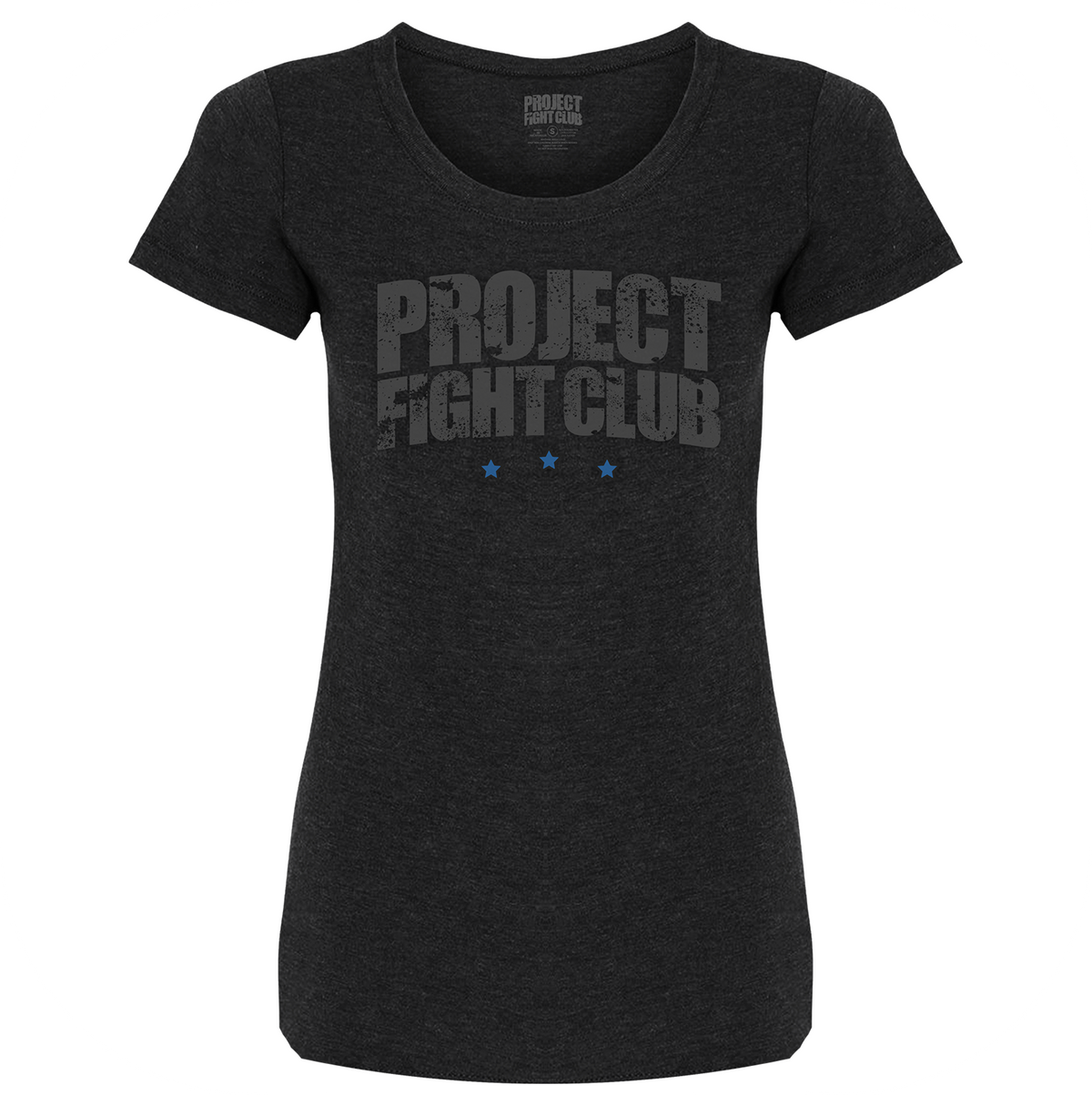 WOMENS BLACK T-SHIRT - SUPPORT POLICE