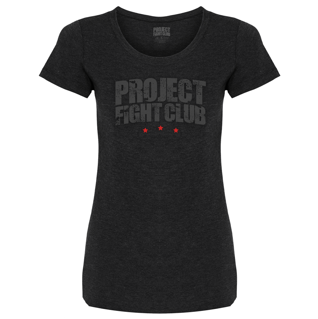 WOMENS BLACK T-SHIRT - HONOR FIREFIGHTERS & EMTs