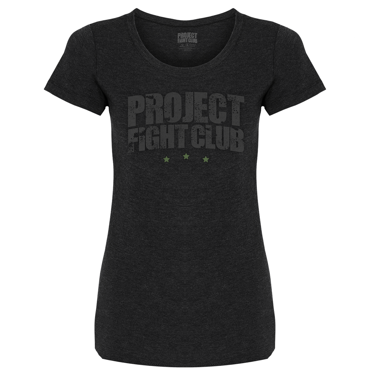 WOMENS BLACK T-SHIRT - HONOR SOLDIERS & VETERANS