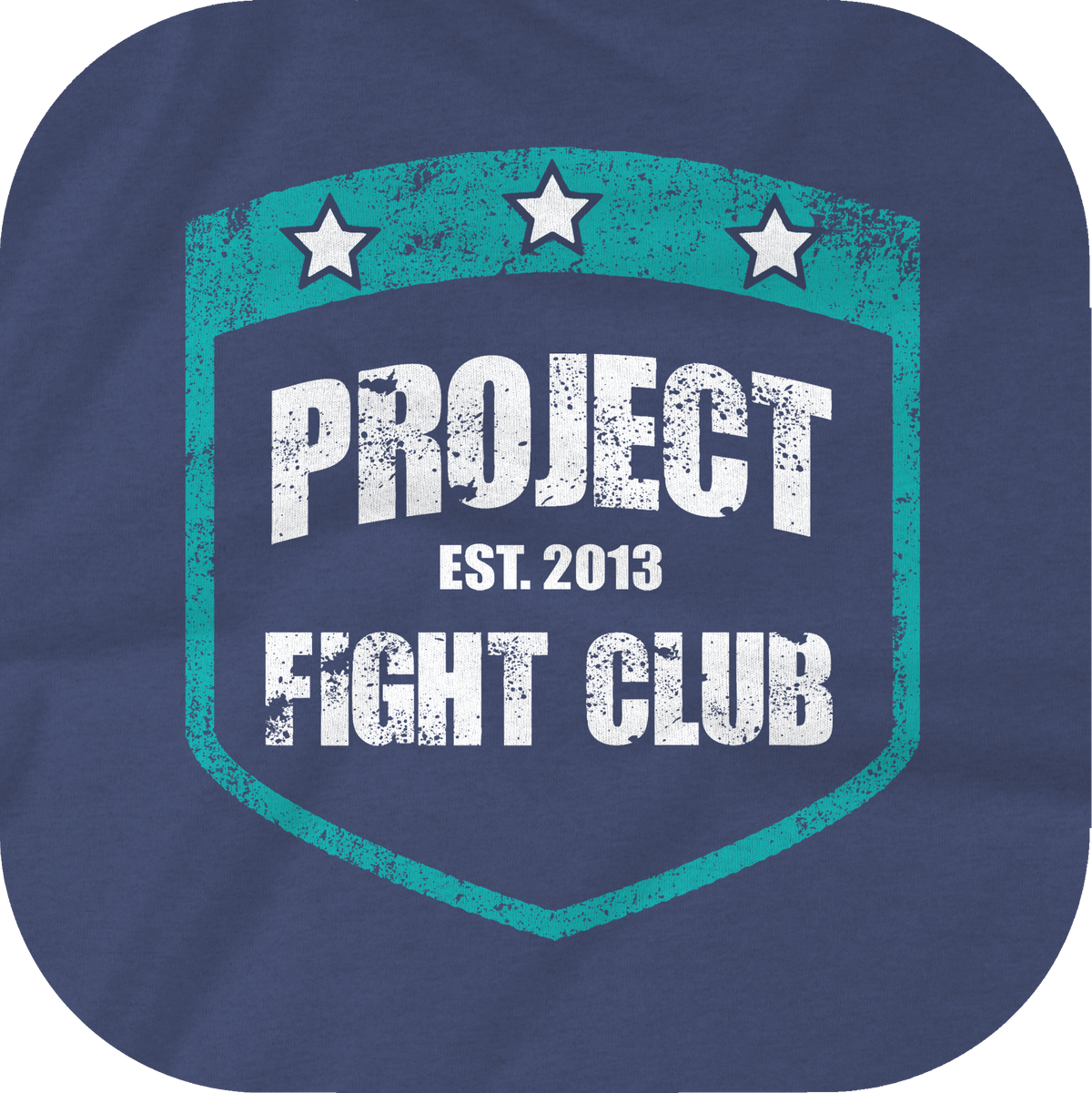 WOMENS DARK BLUE T-SHIRT - FIGHT ADDICTION
