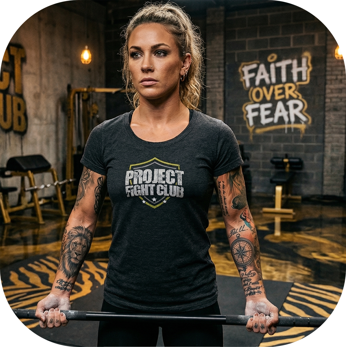 WOMENS DARK GREY T-SHIRT - SPREAD CHRISTIANITY