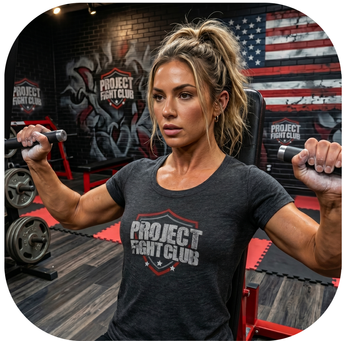 WOMENS DARK GREY T-SHIRT - HONOR FIREFIGHTERS & EMTs