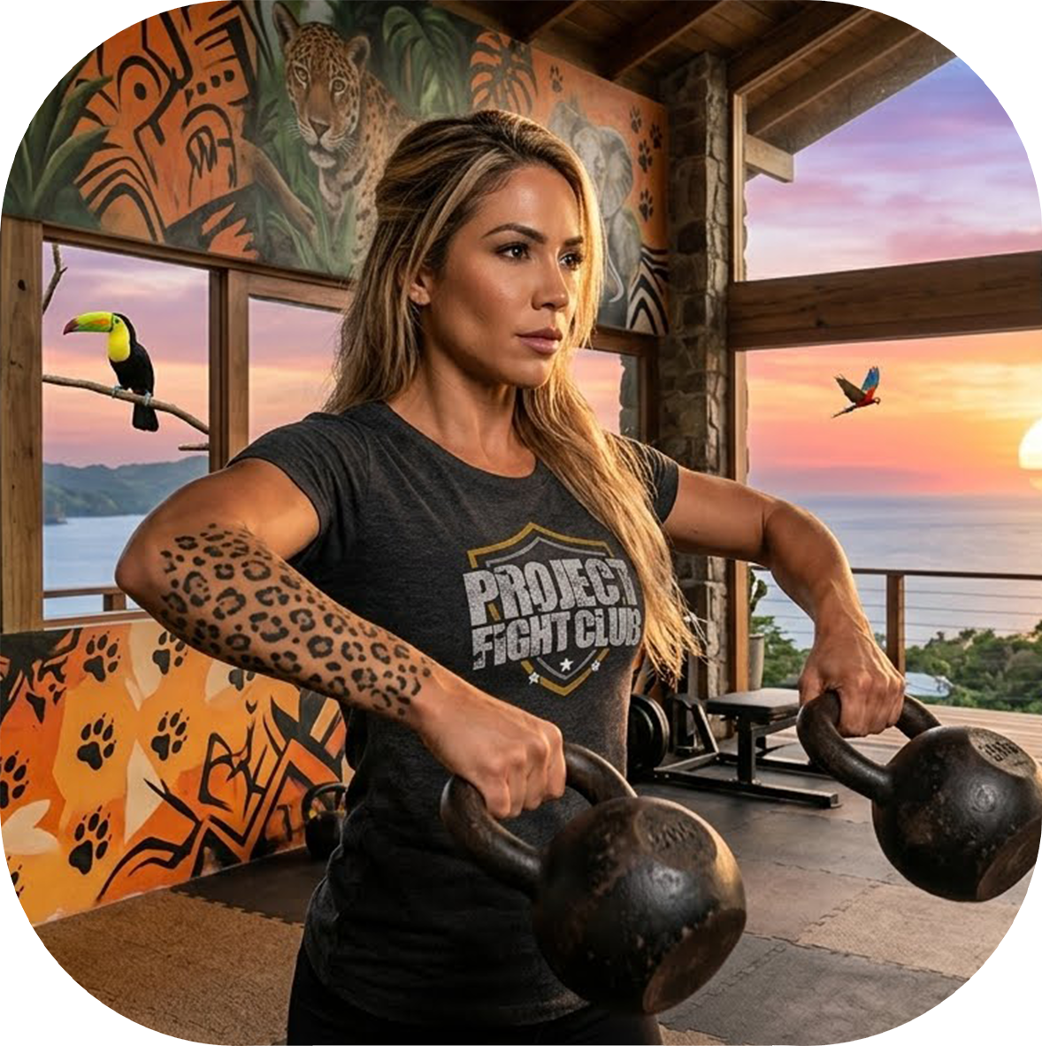 WOMENS CHARCOAL T-SHIRT - PROTECT ANIMALS & WILDLIFE